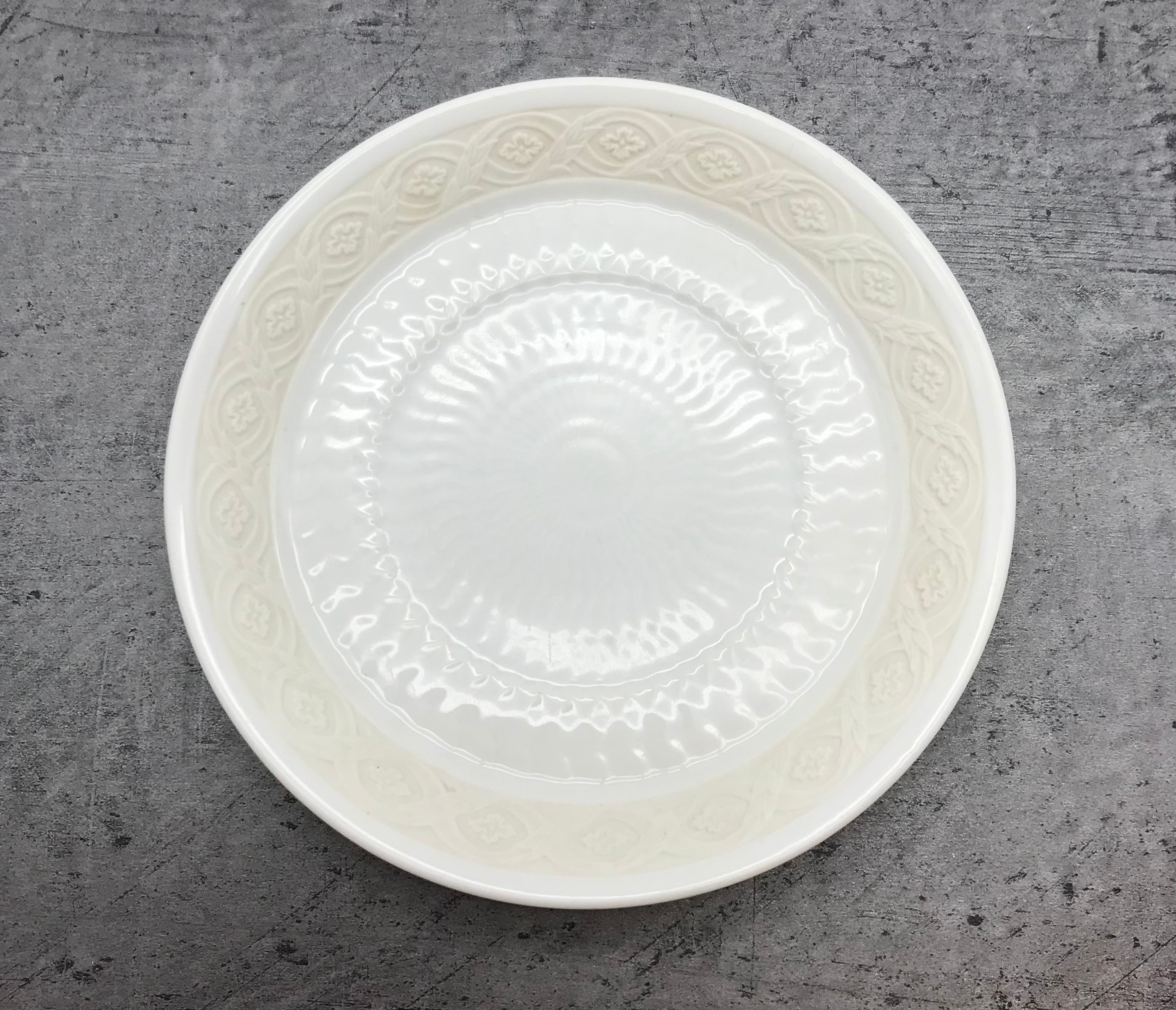 Sammelteller, Unterteller von Royal Copenhagen, Weiß