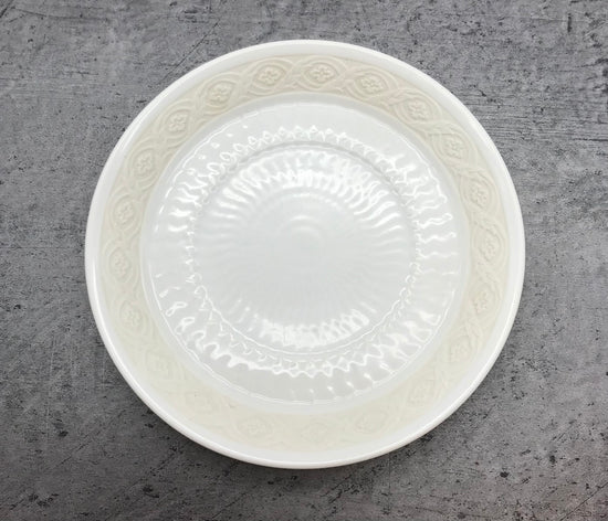 Sammelteller, Unterteller von Royal Copenhagen, Weiß