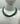Grüne Modeschmuck Perlenkette, mit Silberfarbenen Verschluss,