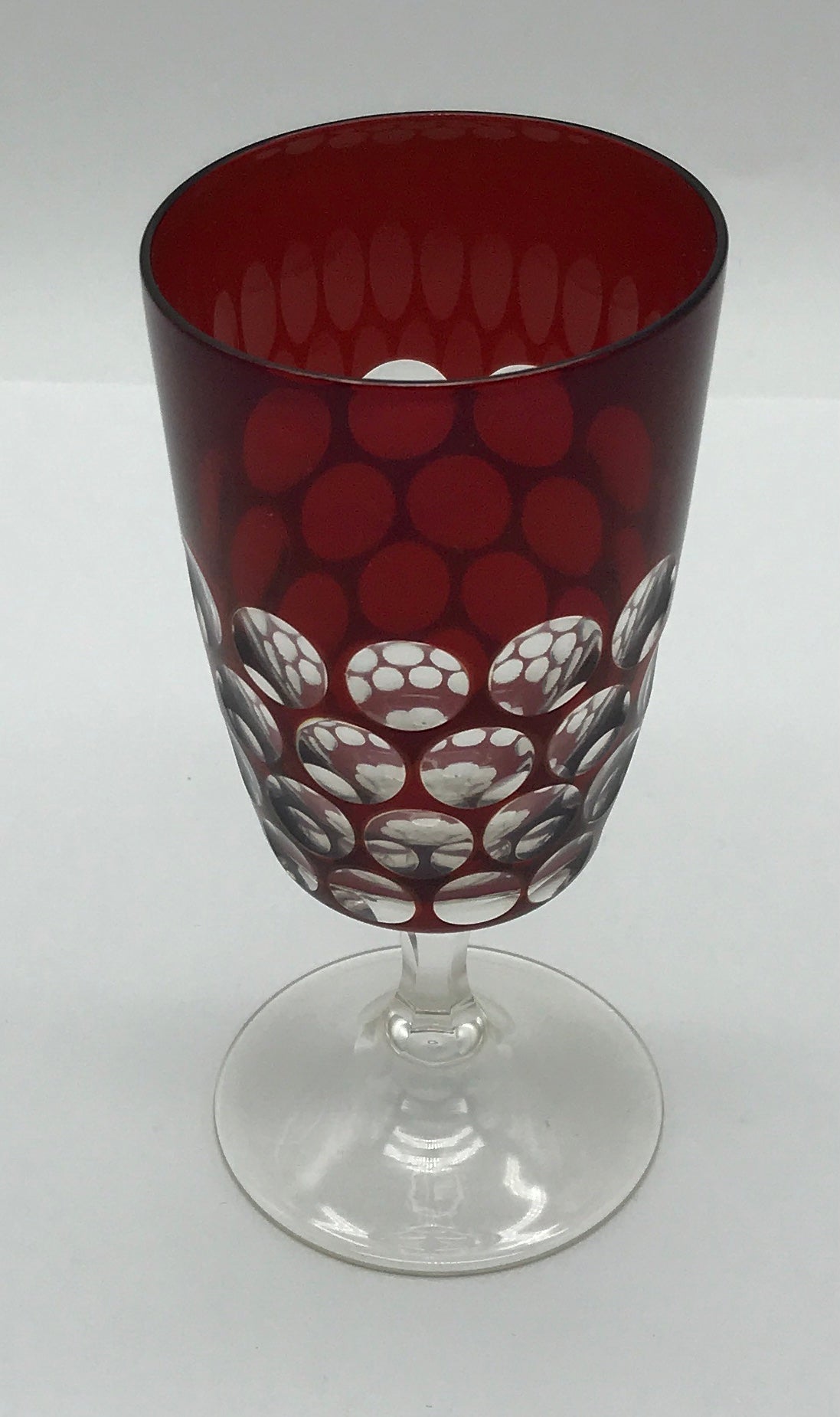 EDZARD Süssweinglas "Bob Rubin", Handgeschliffenen