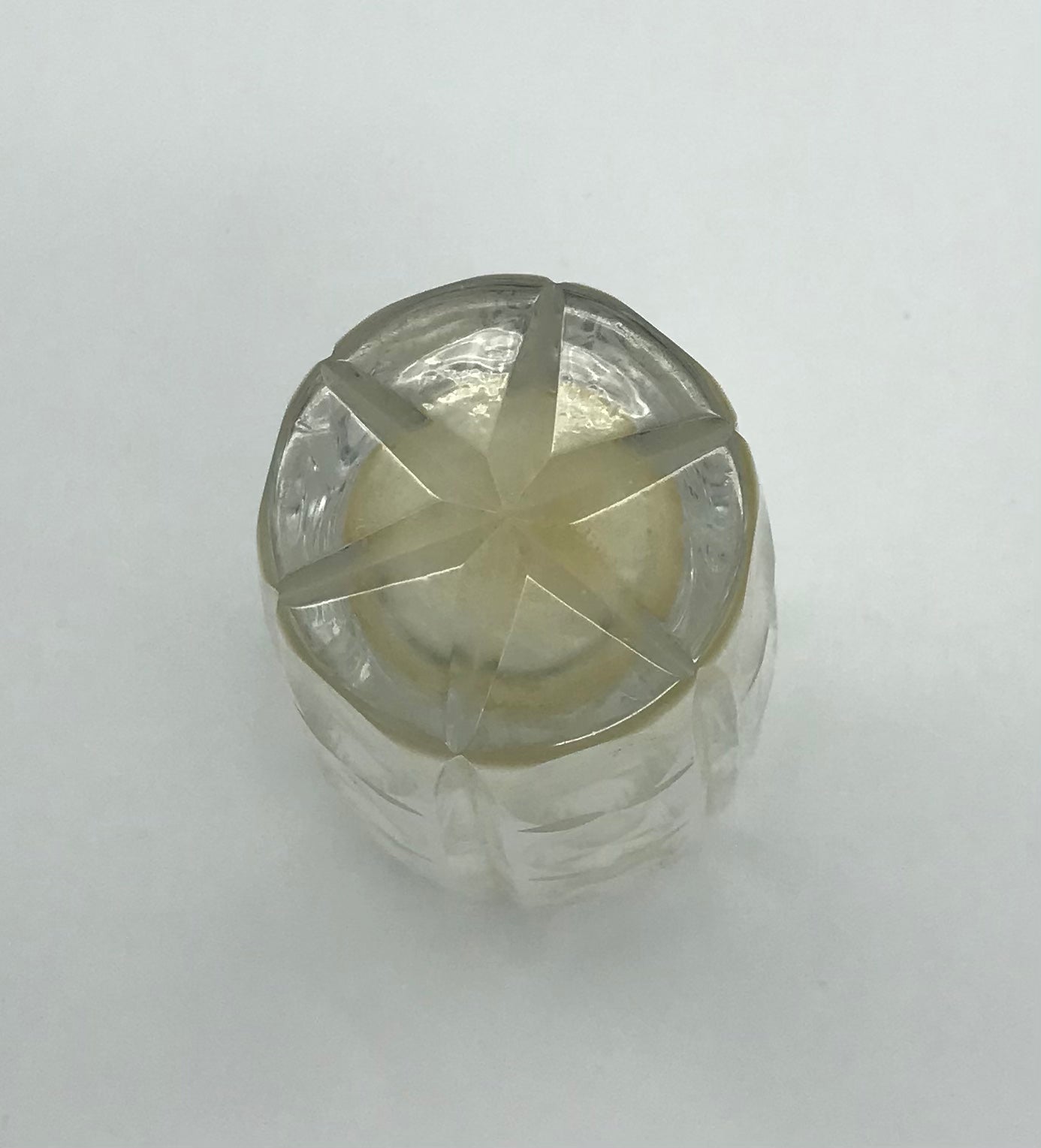 Kristall Bleikristall Vase Höhe 18 cm, handgeschliffen