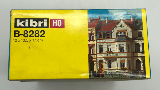 Kibri 8282 H0 Bürgerhaus mit Erker, Stadthaus mit Preiser,