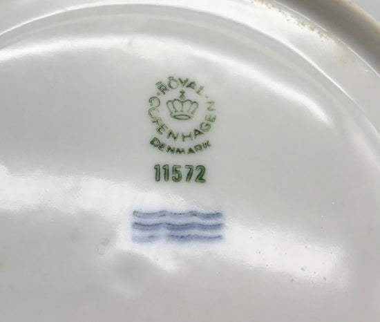 Sammelteller, Unterteller von Royal Copenhagen, Weiß