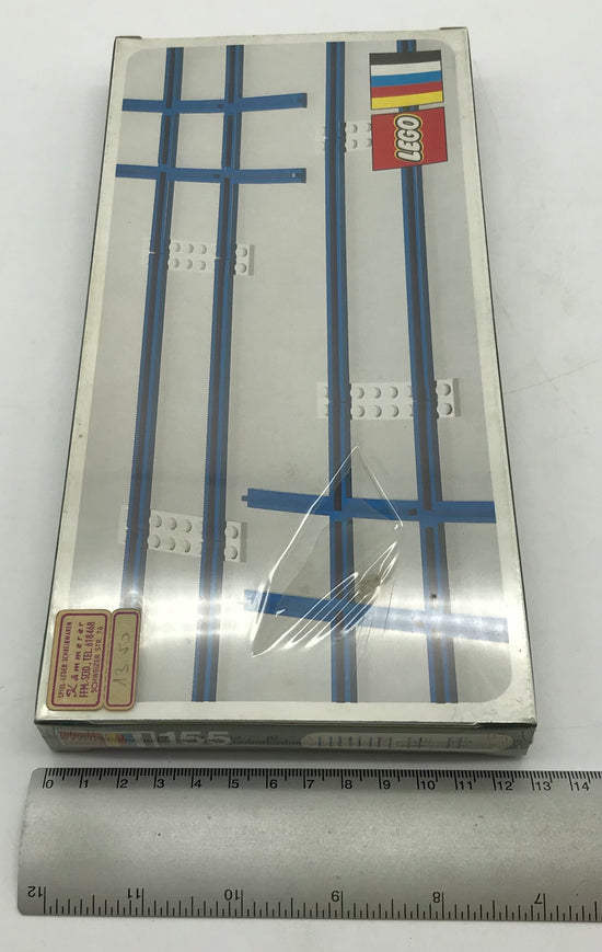 LEGO Eisenbahn Set 155 Blaue Schienen Kreuzungen