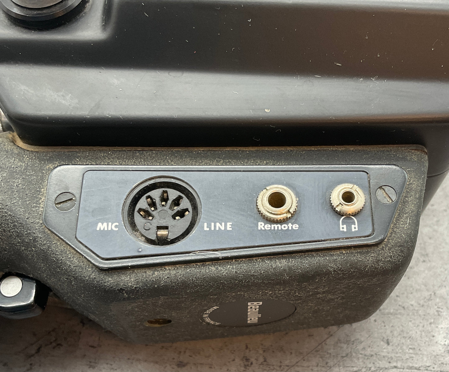 Beaulieu 5008S Super 8 Cine Camera with Angenieux Zoom 1.2/6-80mm