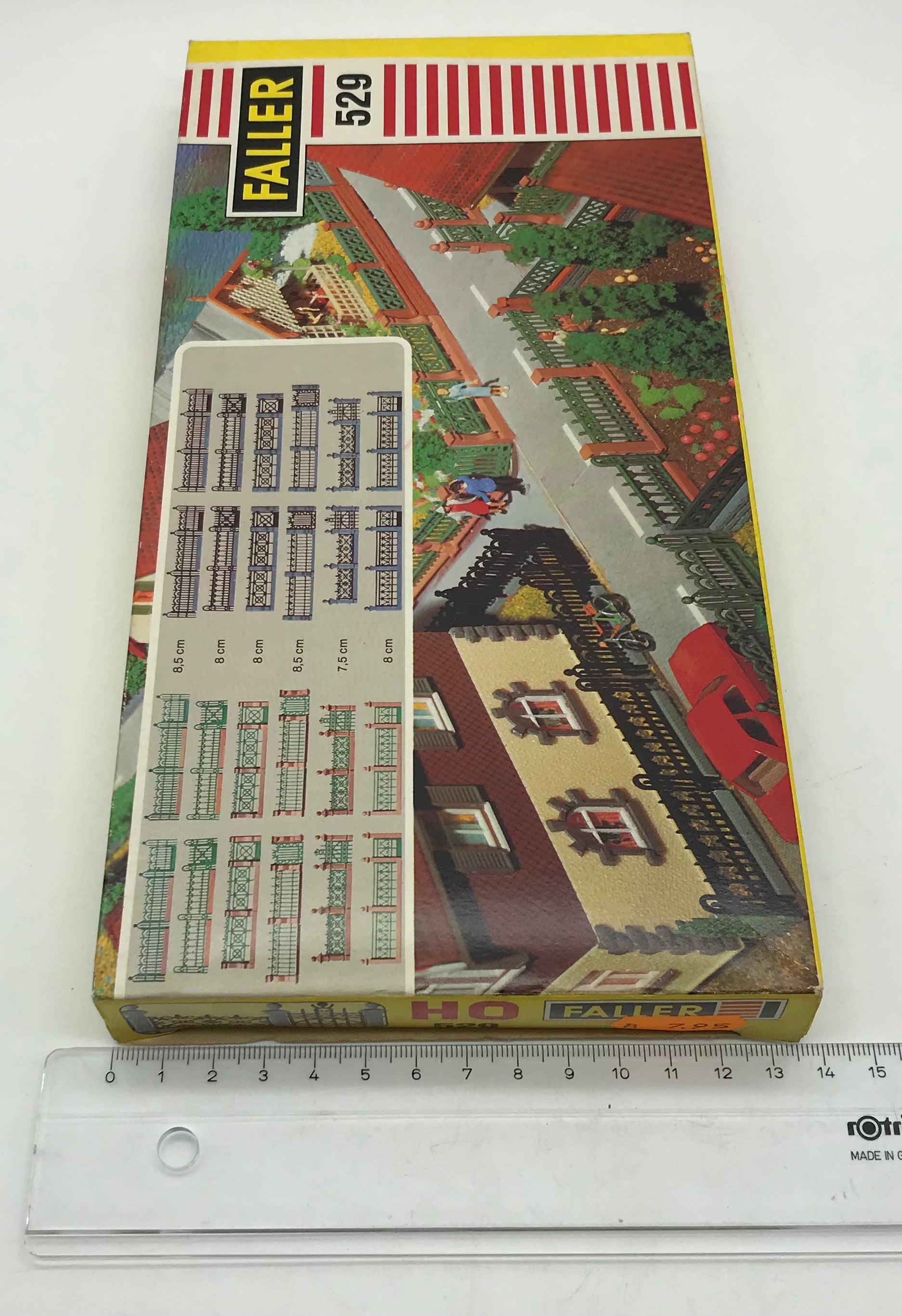 FALLER 529 H0 Bausatz Eisenzäune / Zaunsortiment