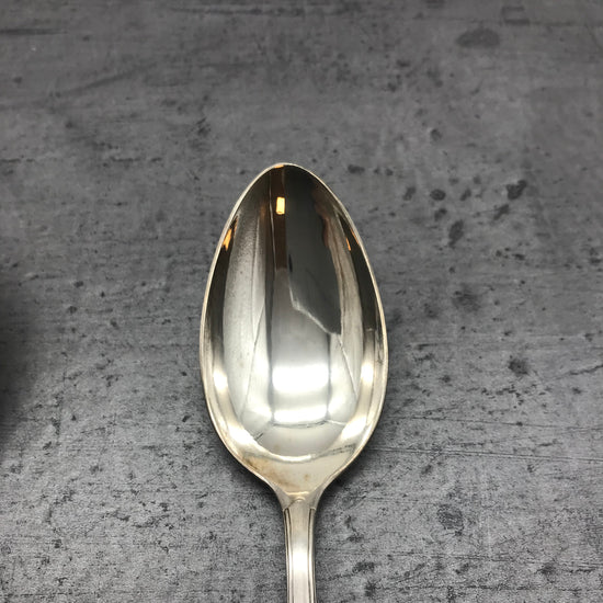 2 Stk. Esslöffel, Löffel, 60er versilbert