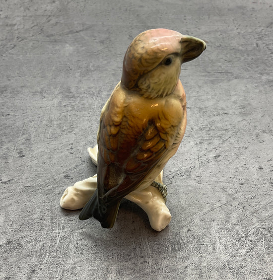 Rotkehlchen Vogel Dekoration Figur, aus Porzellan