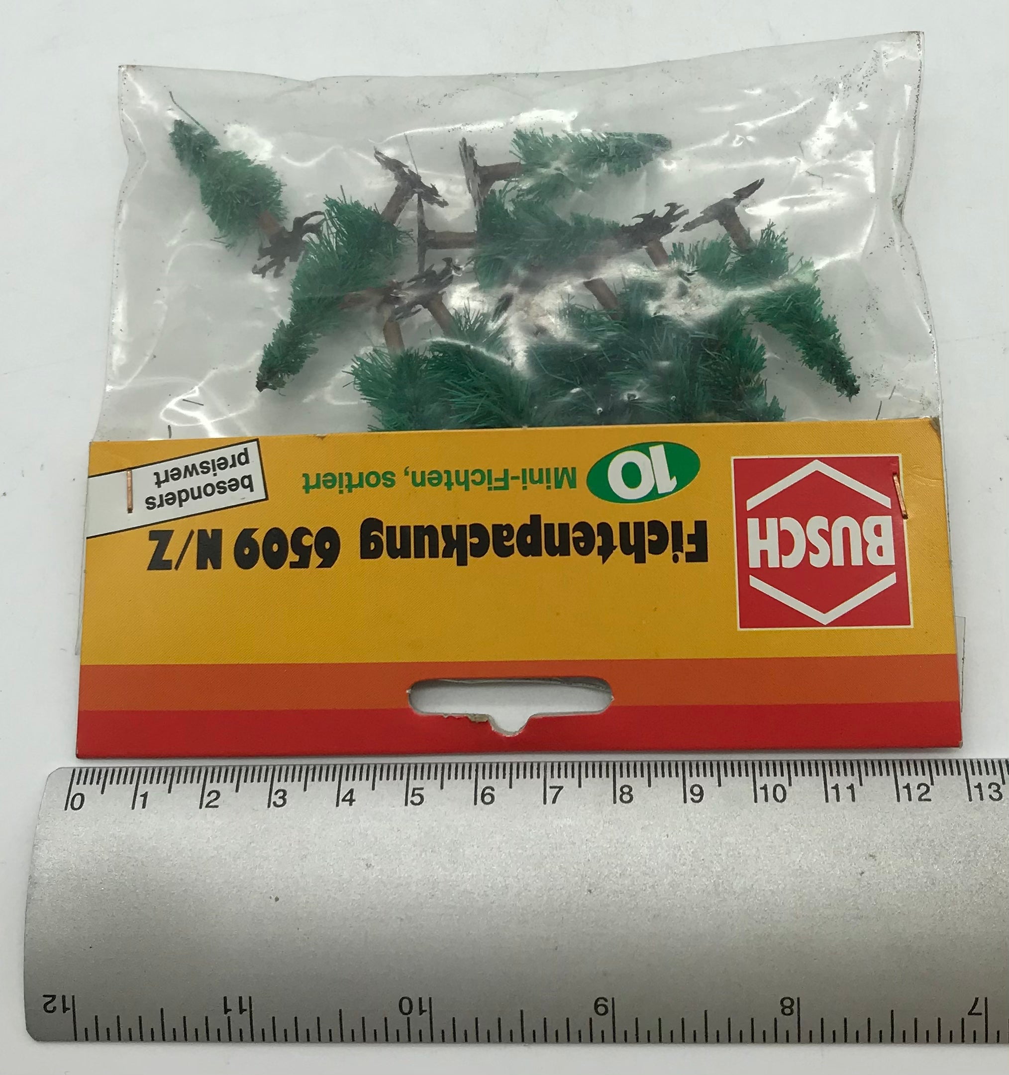 Busch 6509 10 Mini-Fichten, Spur N/Z