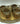 Gilde Handwerk Messing Platte Tablett ca. 36X23cm, mit 4 Tassen Glas, Messing