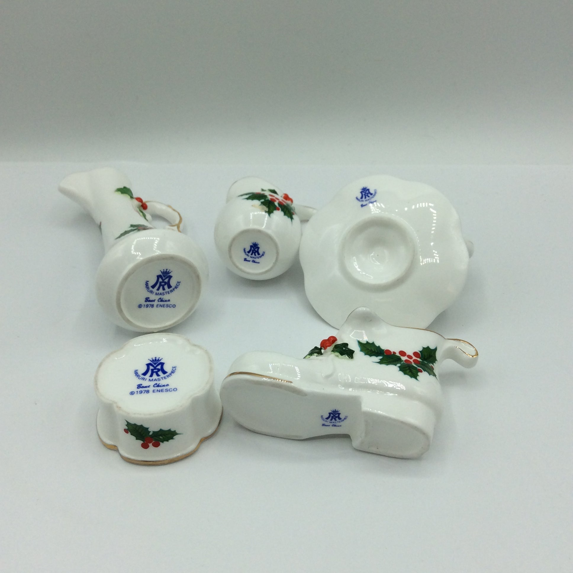 Porzellan Miniaturen Maruri Masterpiece 1978 Enesco Bone China