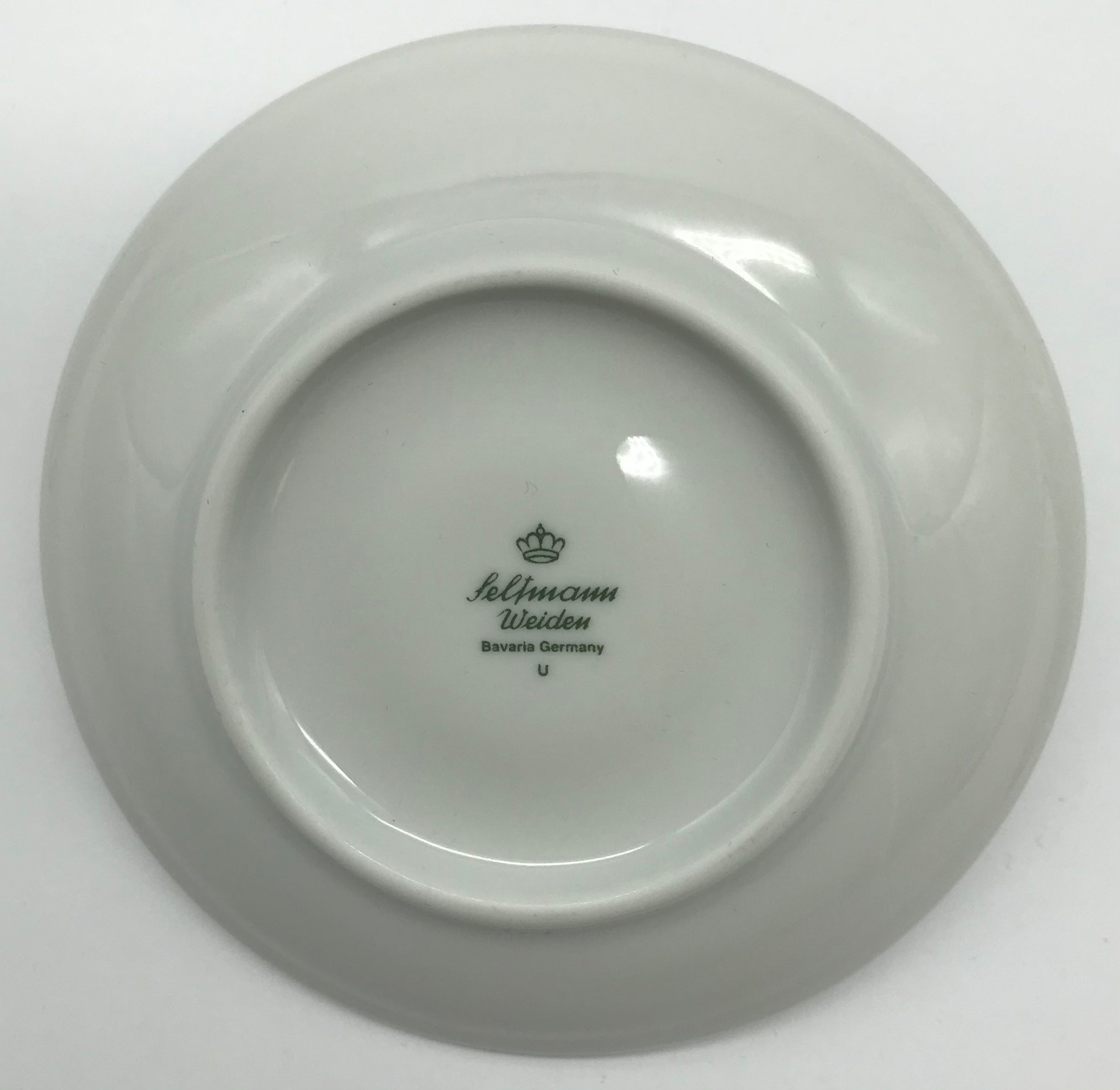 Seltmann Weiden, 2 Espressotassen mit Untertassen, modernes Design