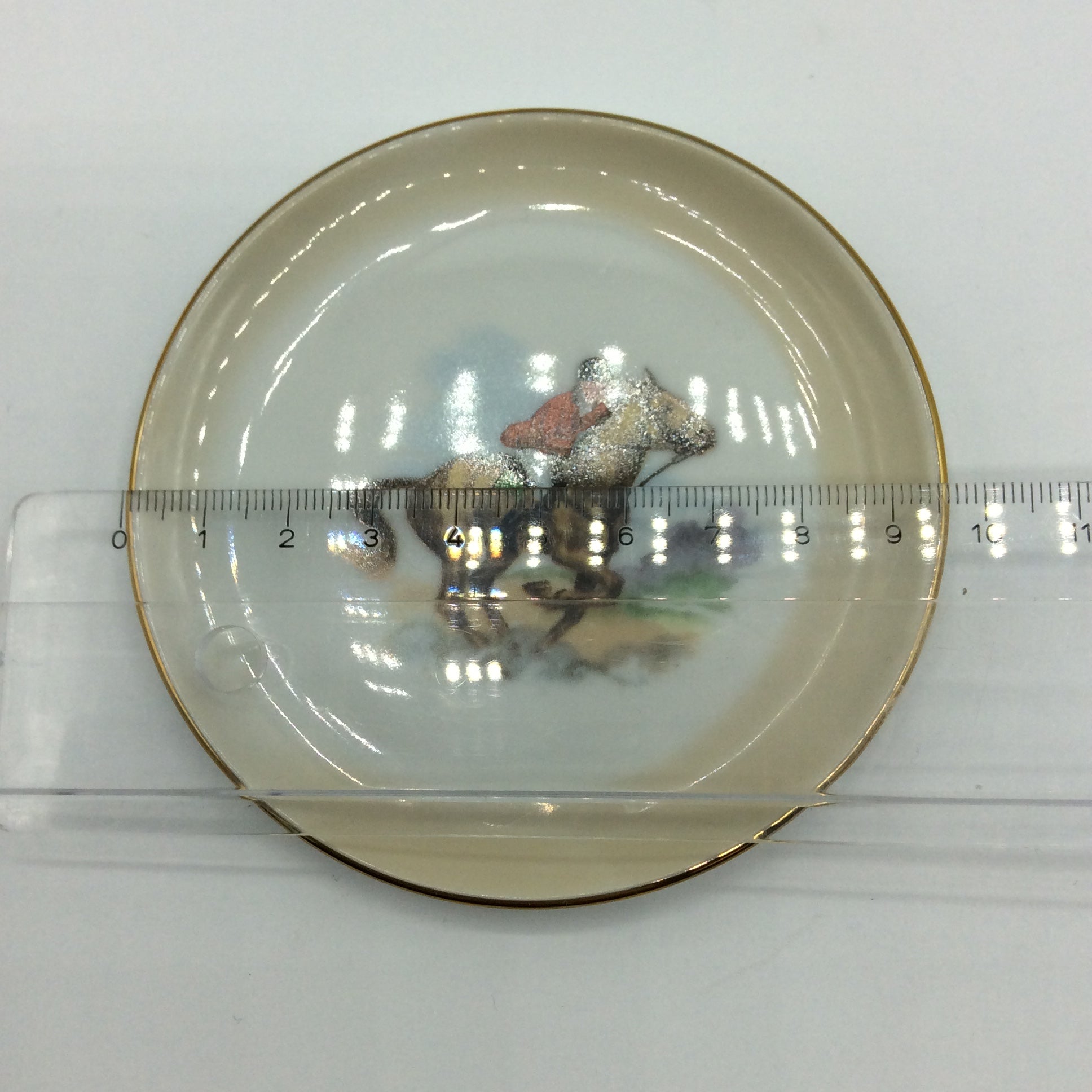 5 Stk. kleine Sammelteller Schumann Bavaria Arzberg, Reitermotiv