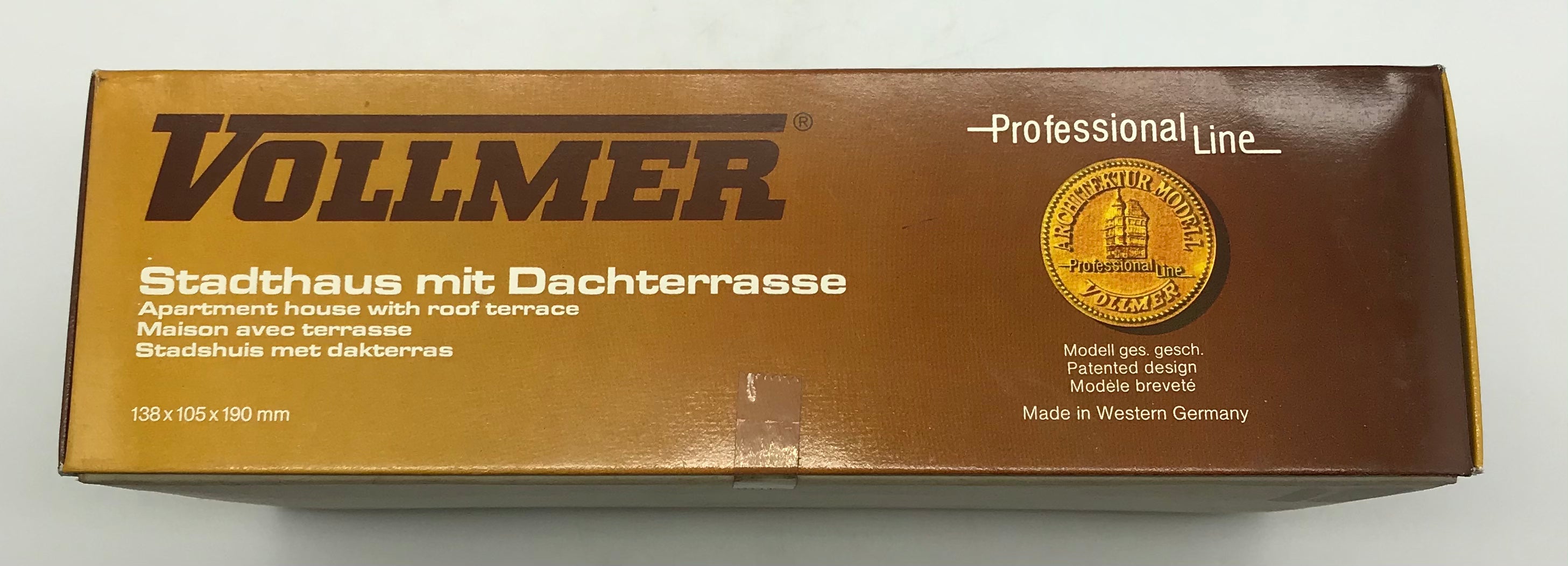 Vollmer 3778 Bausatz Stadthaus mit Dachterrasse Spur H0