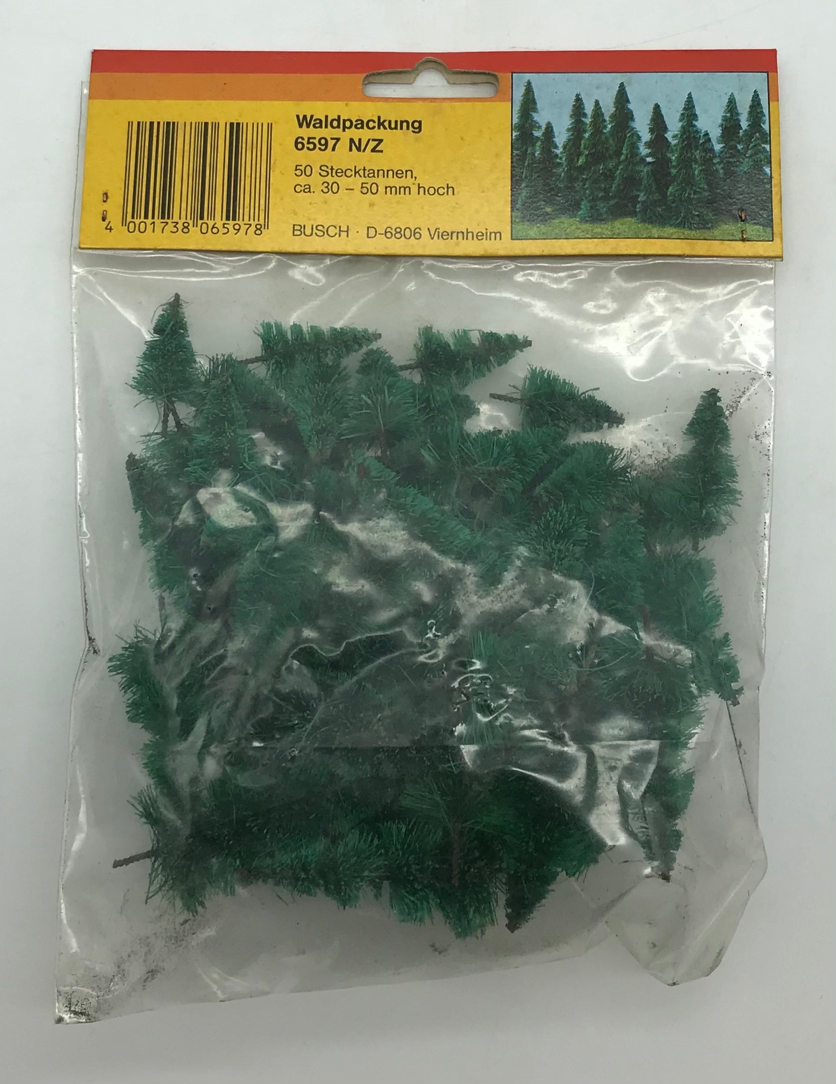 Busch 6597 50 Stecktannen, Spur N/Z