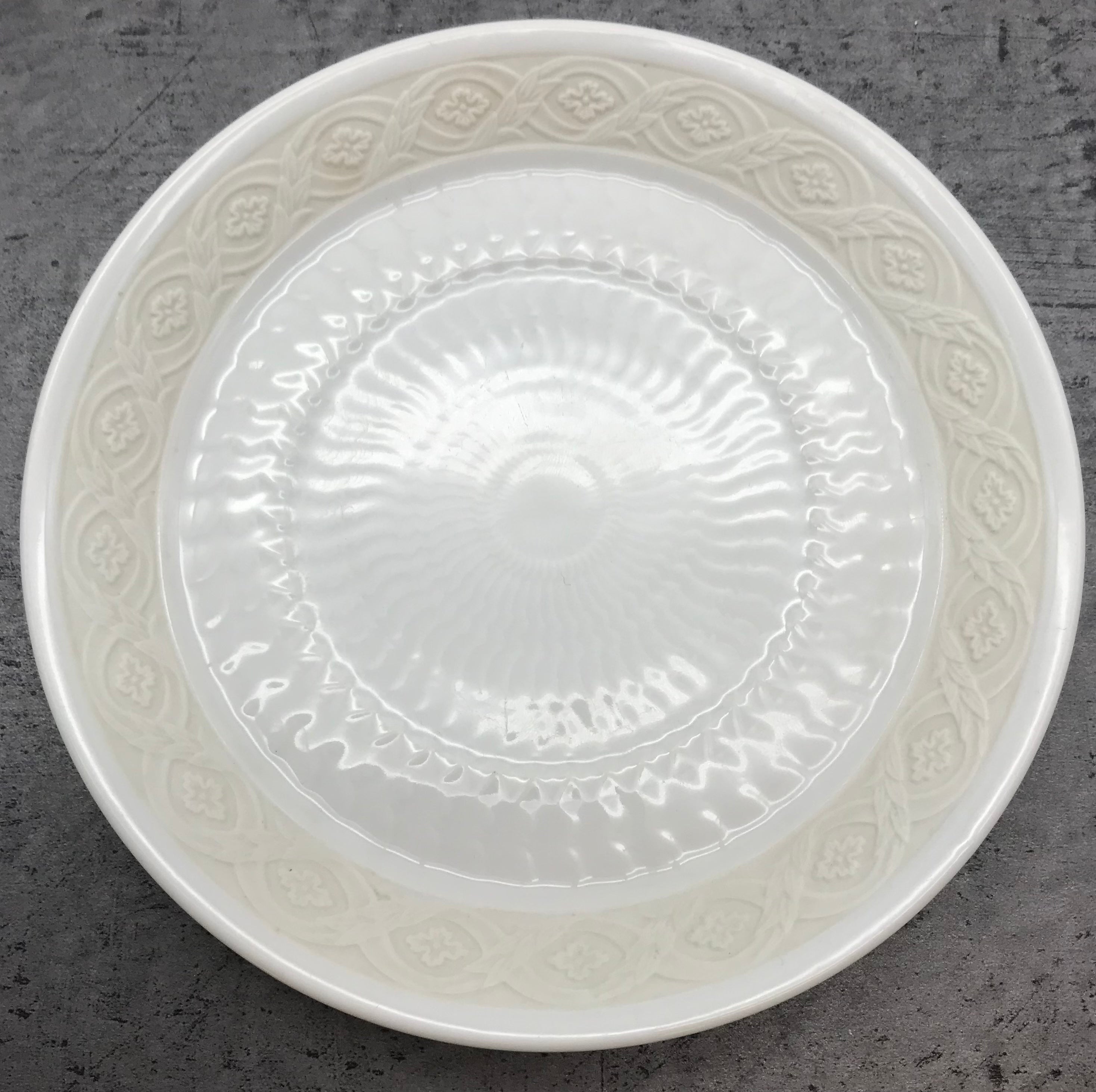 Sammelteller, Unterteller von Royal Copenhagen, Weiß