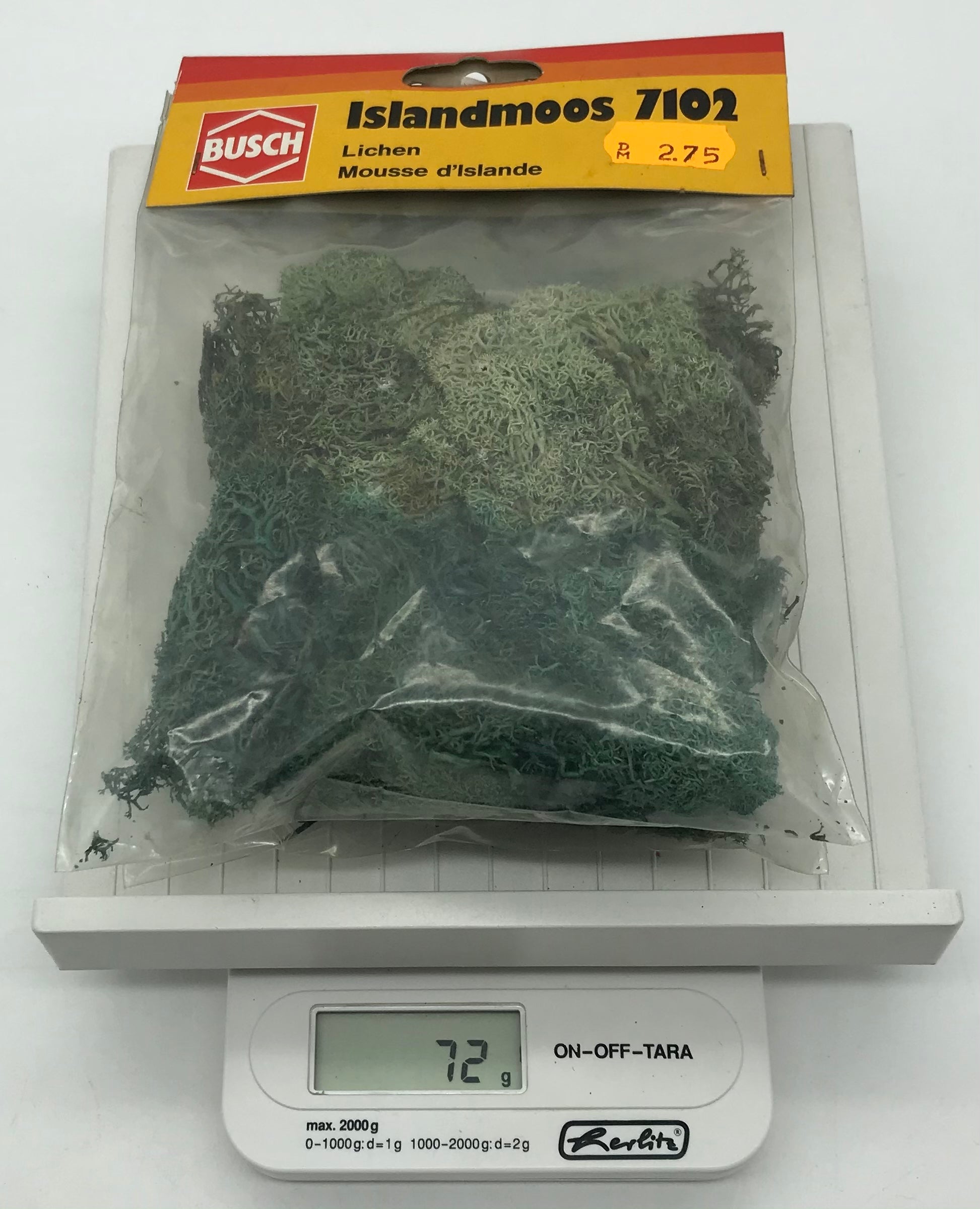 BUSCH 7102 Islandmoos, 2 Stück