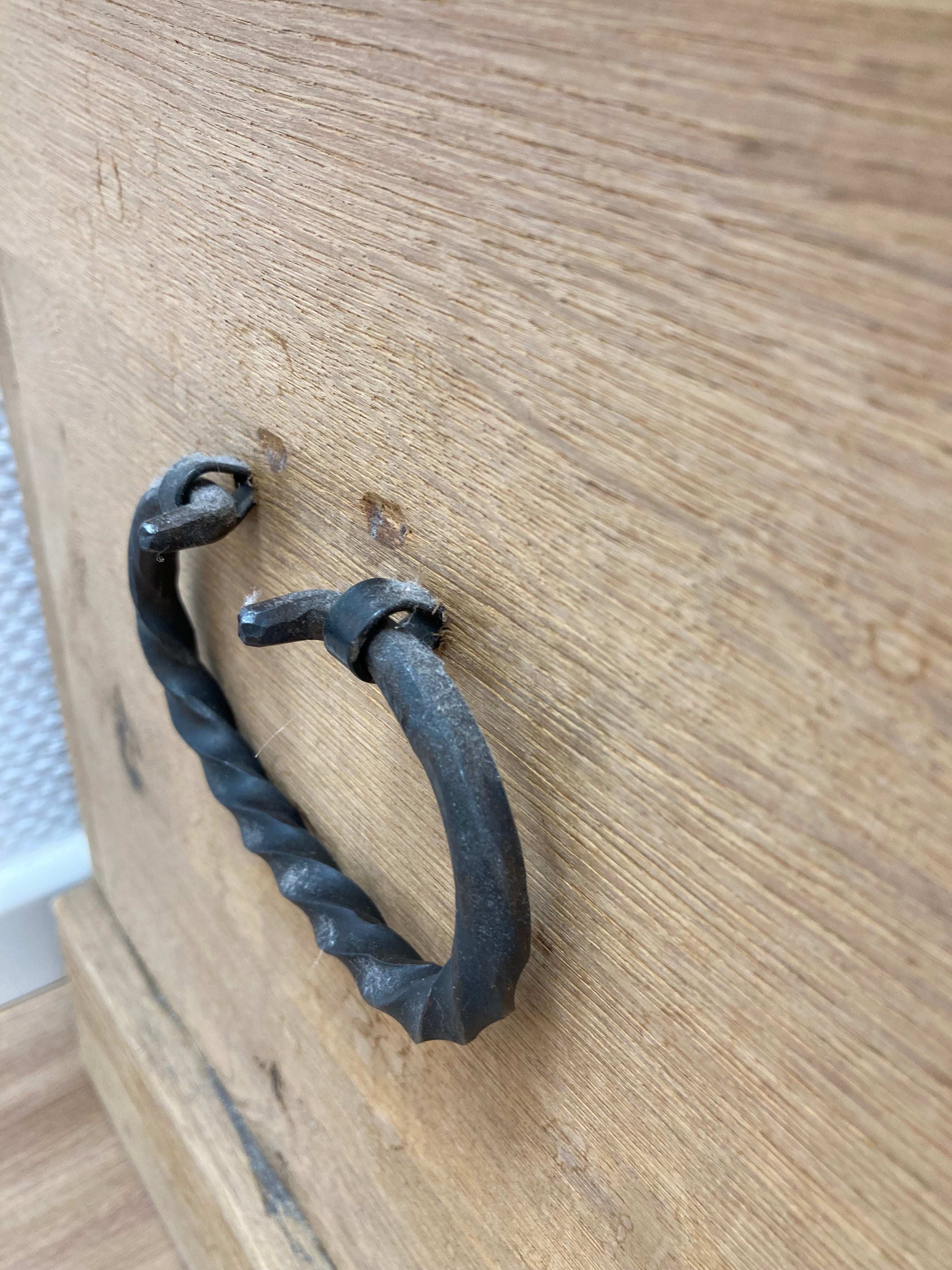 Truhe Eichenholz, Antik, Schnitzereien