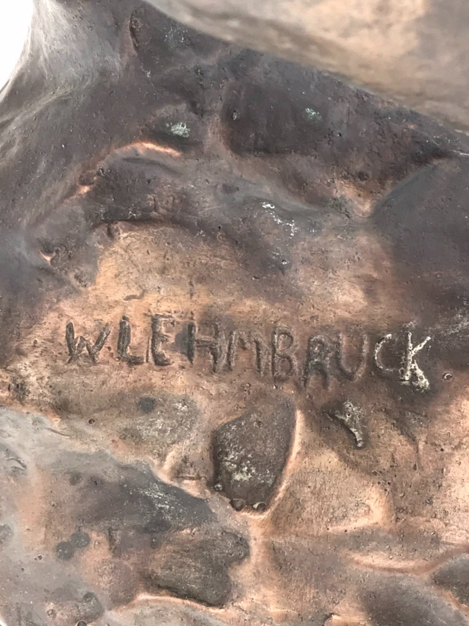 W. Lehmbruck Bronze Original