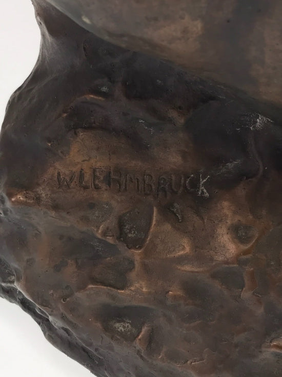 W. Lehmbruck Bronze Original