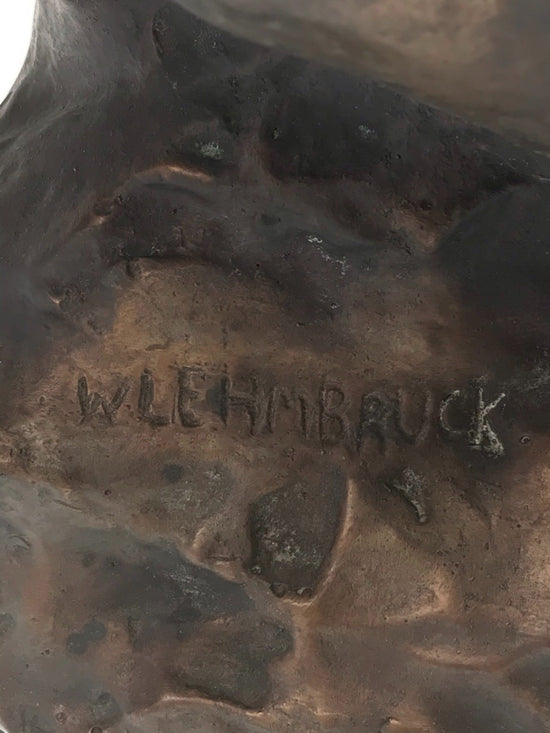 W. Lehmbruck Bronze Original