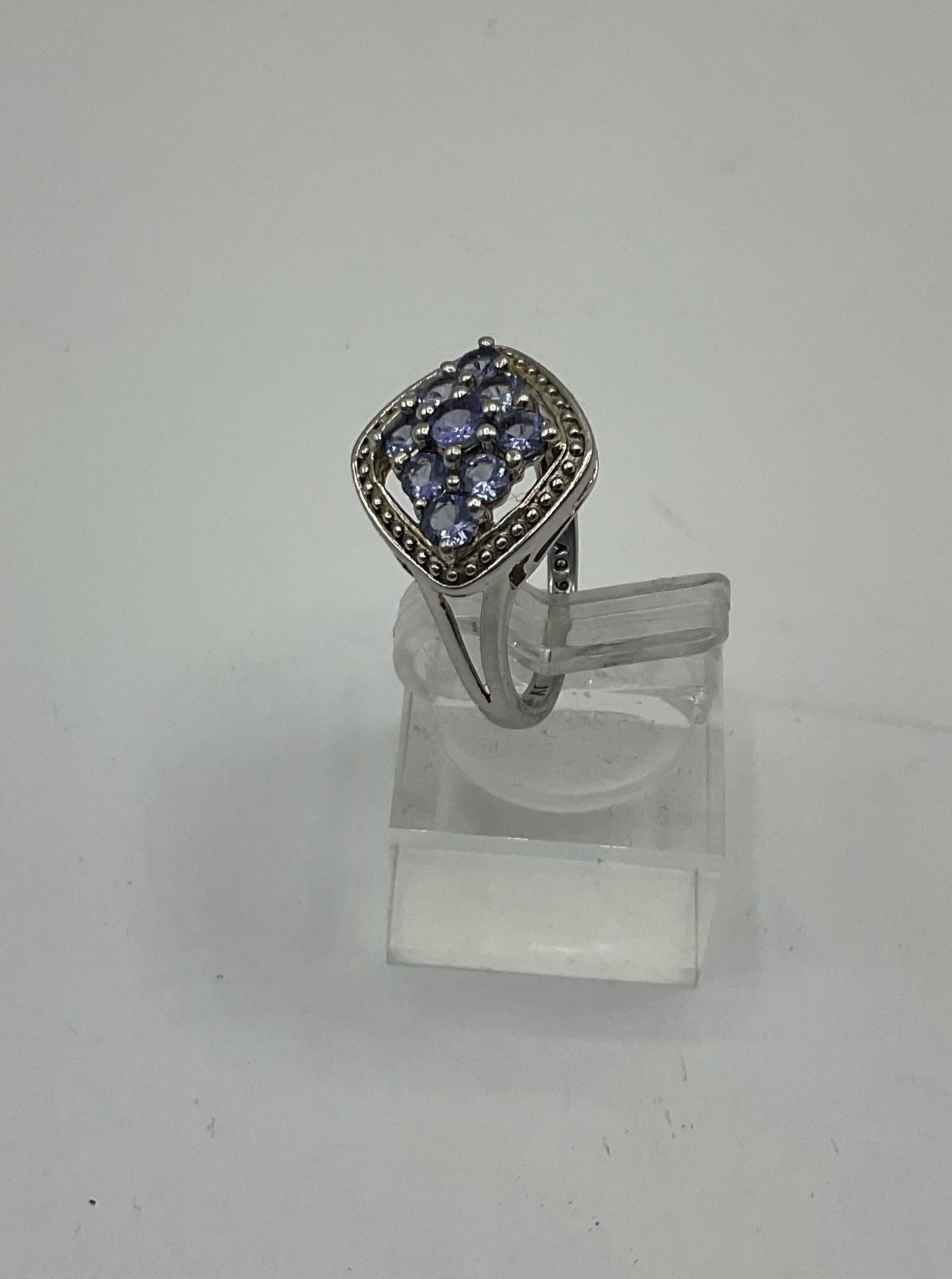Damenring 925 er Silber mit Ziersteinen